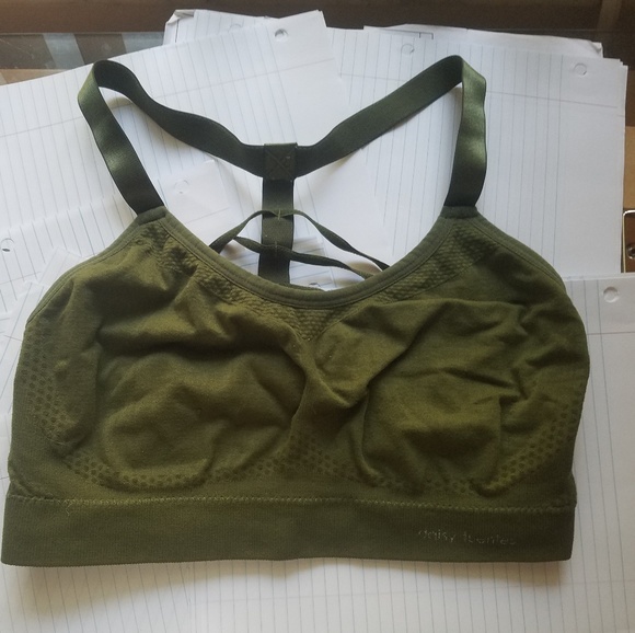 Daisy Fuentes Other - Daisy Fuentes green bralette